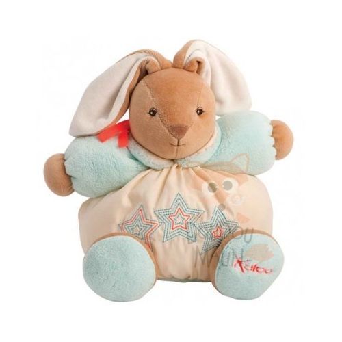  winter folies lapin beige bleu étoile 